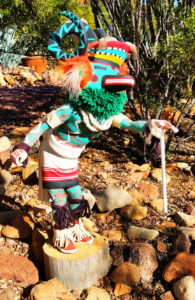 Hopi mountain ram kachina doll