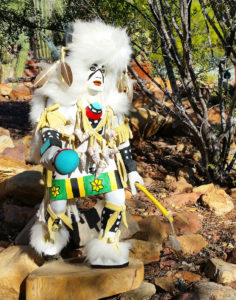 kachina doll white buffalo dancer